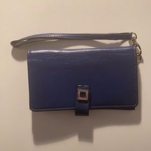 Blue Lodis Wallet w/ Phone Case